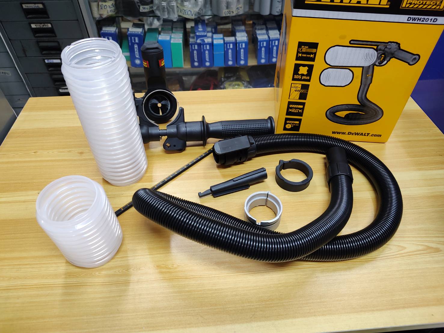 ชุดท่อดูดฝุ่นสำหรับสว่านโรตารี่ รุ่น DWH201D DEWALT