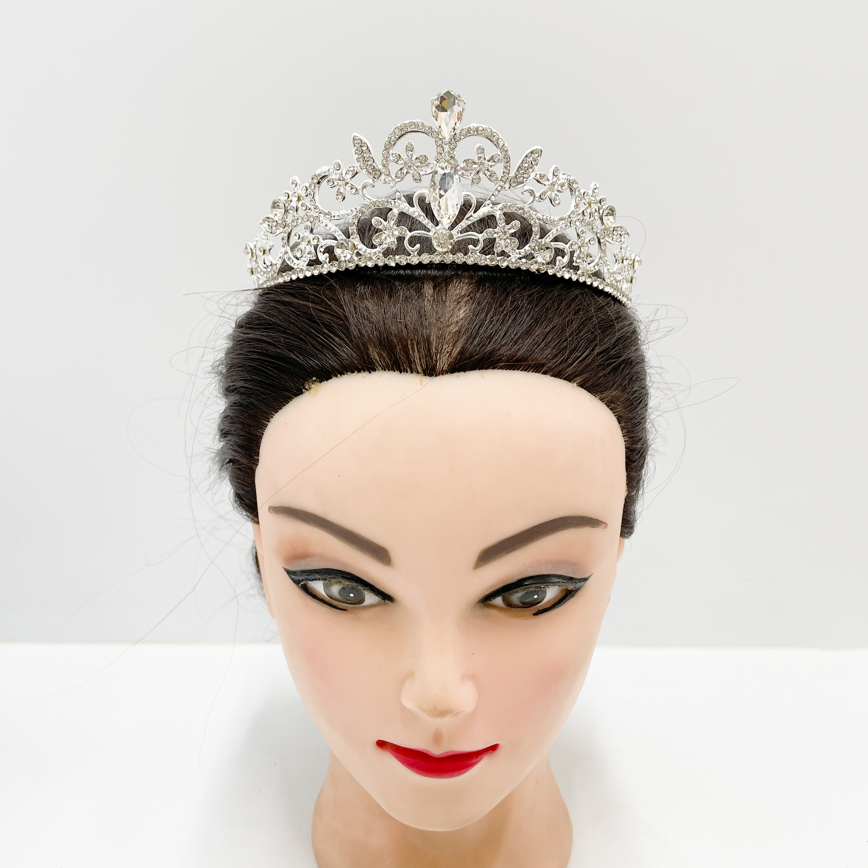 (พร้อมส่ง) เทียร่า 345 งานสวย ปราณีต QCเพชรทุกเม็ด สินค้าพร้อมส่งจากไทย