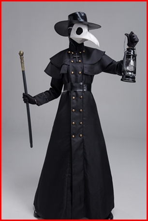ชุดหมอกาดำ Plague Doctor