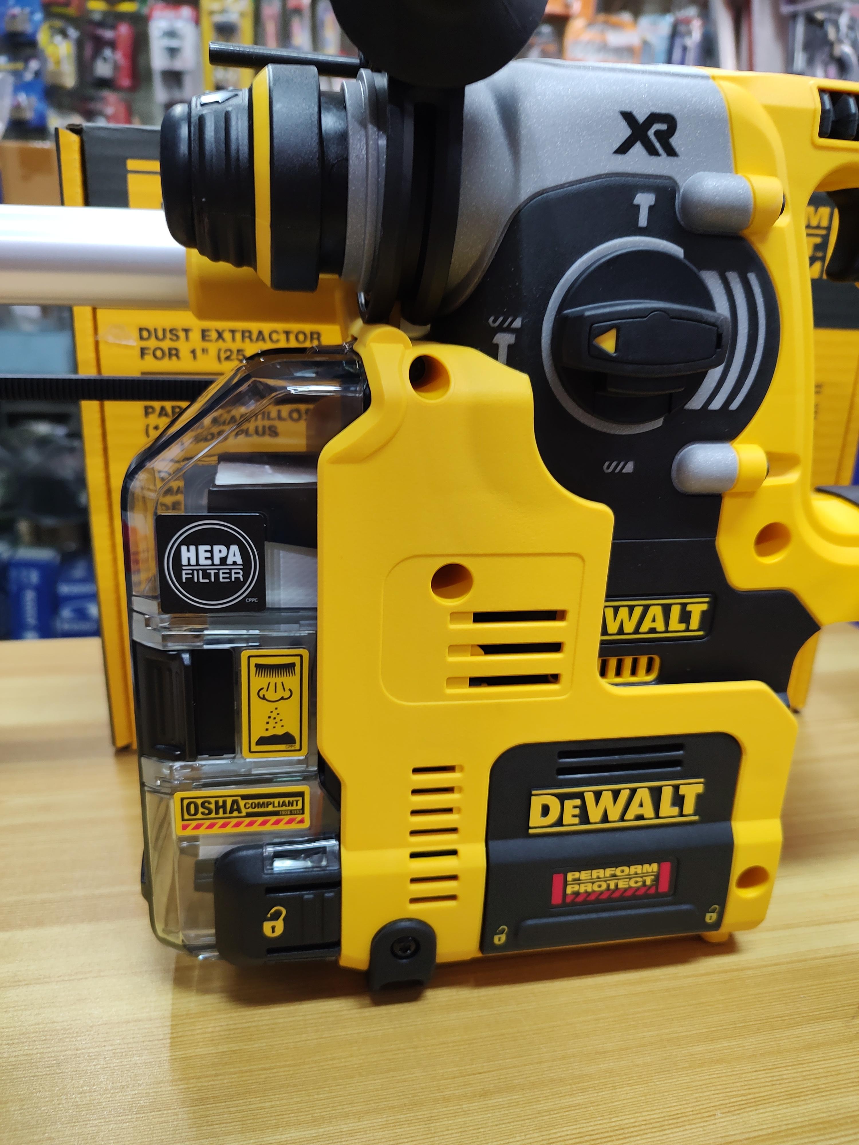 เครื่องดูดฝุ่นสำหรับสว่านโรตารี่ไร้สาย DCH273 รุ่น DWH303DH DEWALT