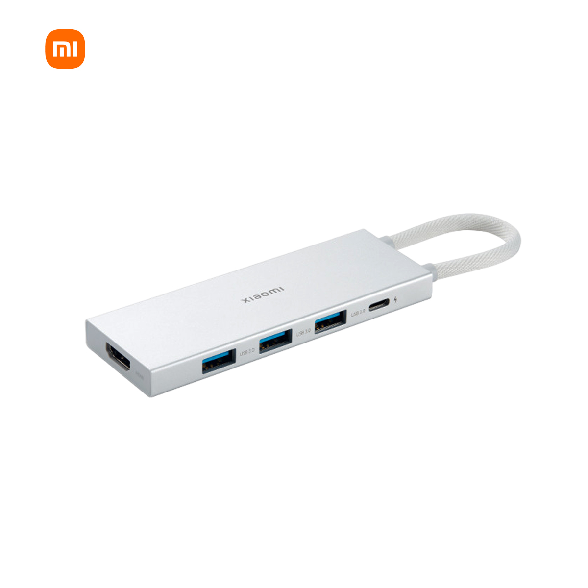 Xiaomi 5-in-1 Type-C Hub เสียวหมี่ Hub Type-C 5-in-1 (รับประกันศูนย์ไทย 6 เดือน)