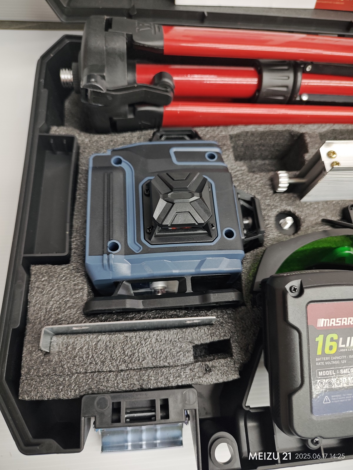 เลเซอร์วัดระดับ16เส้นแสงเขียว SMLG-315 MASARU