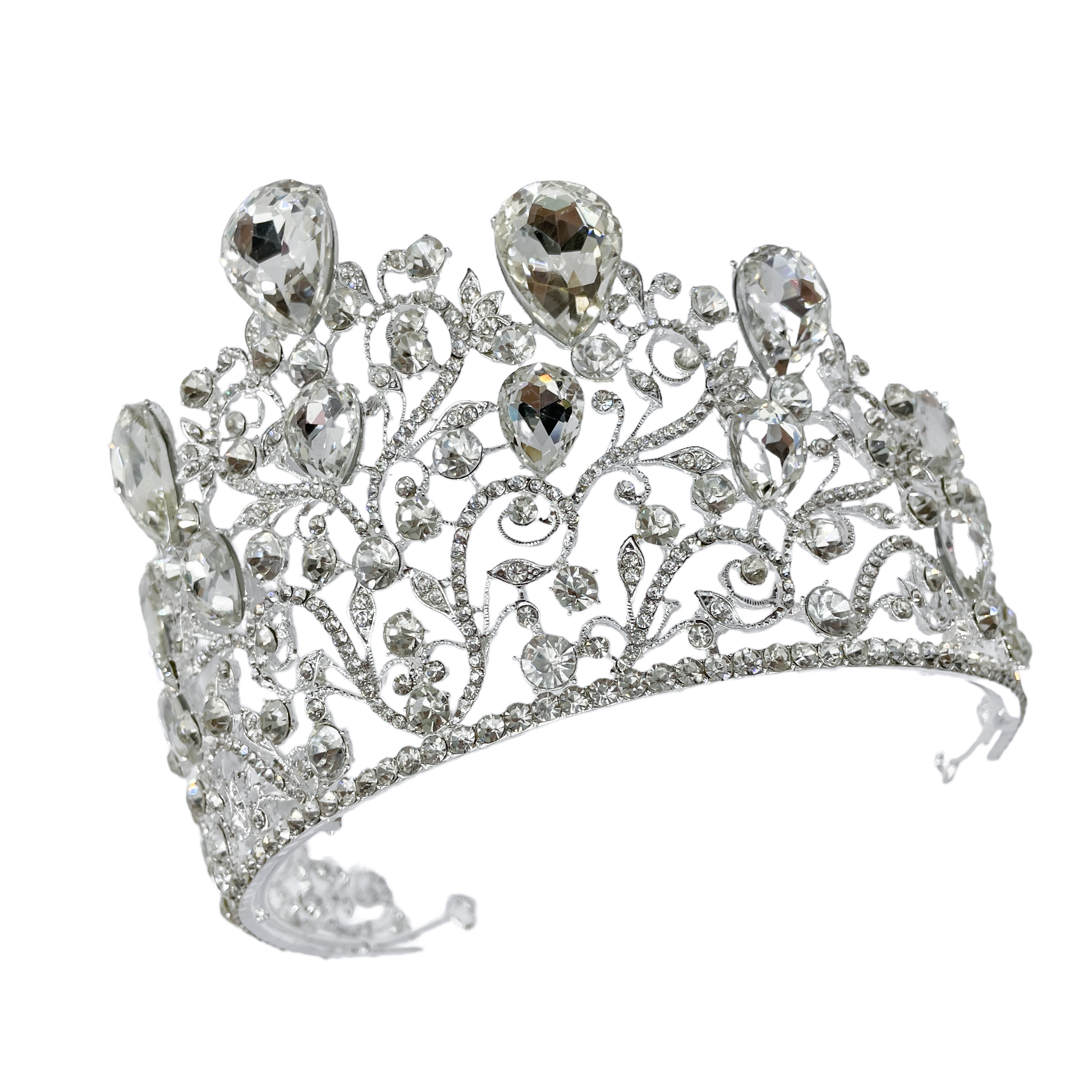 (พร้อมส่ง) เทียร่า 349 งานสวย ปราณีต QCเพชรทุกเม็ด สินค้าพร้อมส่งจากไทย