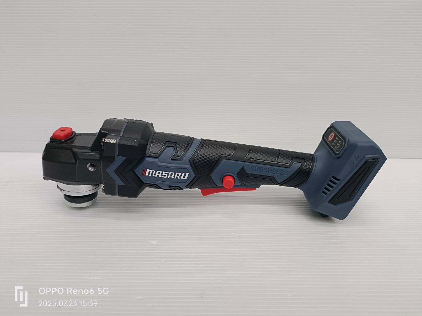 MASARU SCG-605-B1 เครื่องเจียร์ไร้สาย 4 นิ้ว Power Turbo 20V แบตรุ่นใหม่