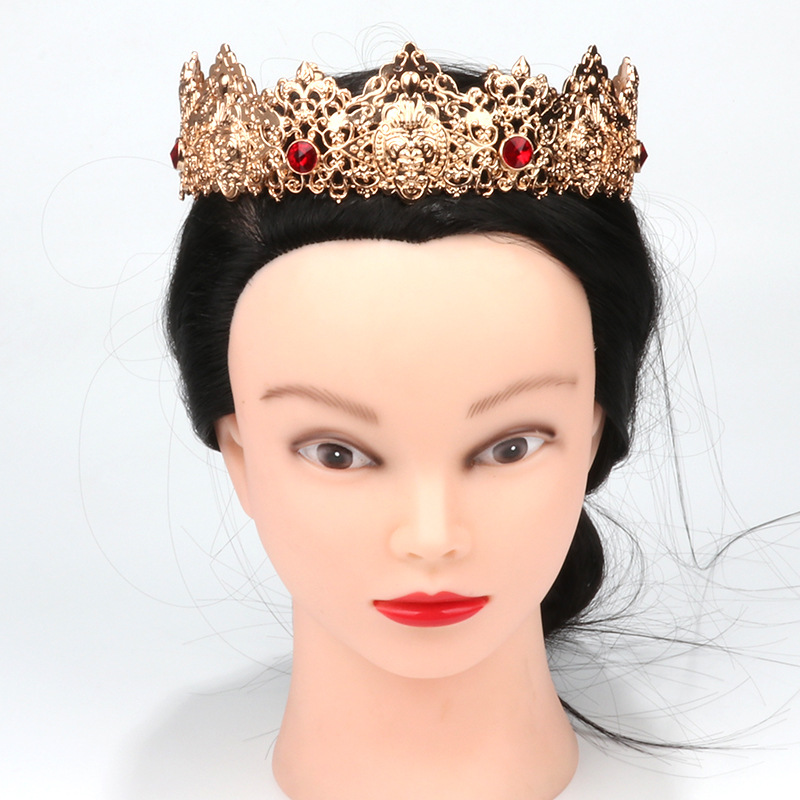 (พร้อมส่ง) มงกุฏผู้ชาย 084 พลอยแดง เจ้าชาย พระราชา การประกวด สินค้าพร้อมส่ง ไม่ต้องรอนาน งานพรีเมี่ยม ส่งด่วนจาก จ.อุบลราชธานี