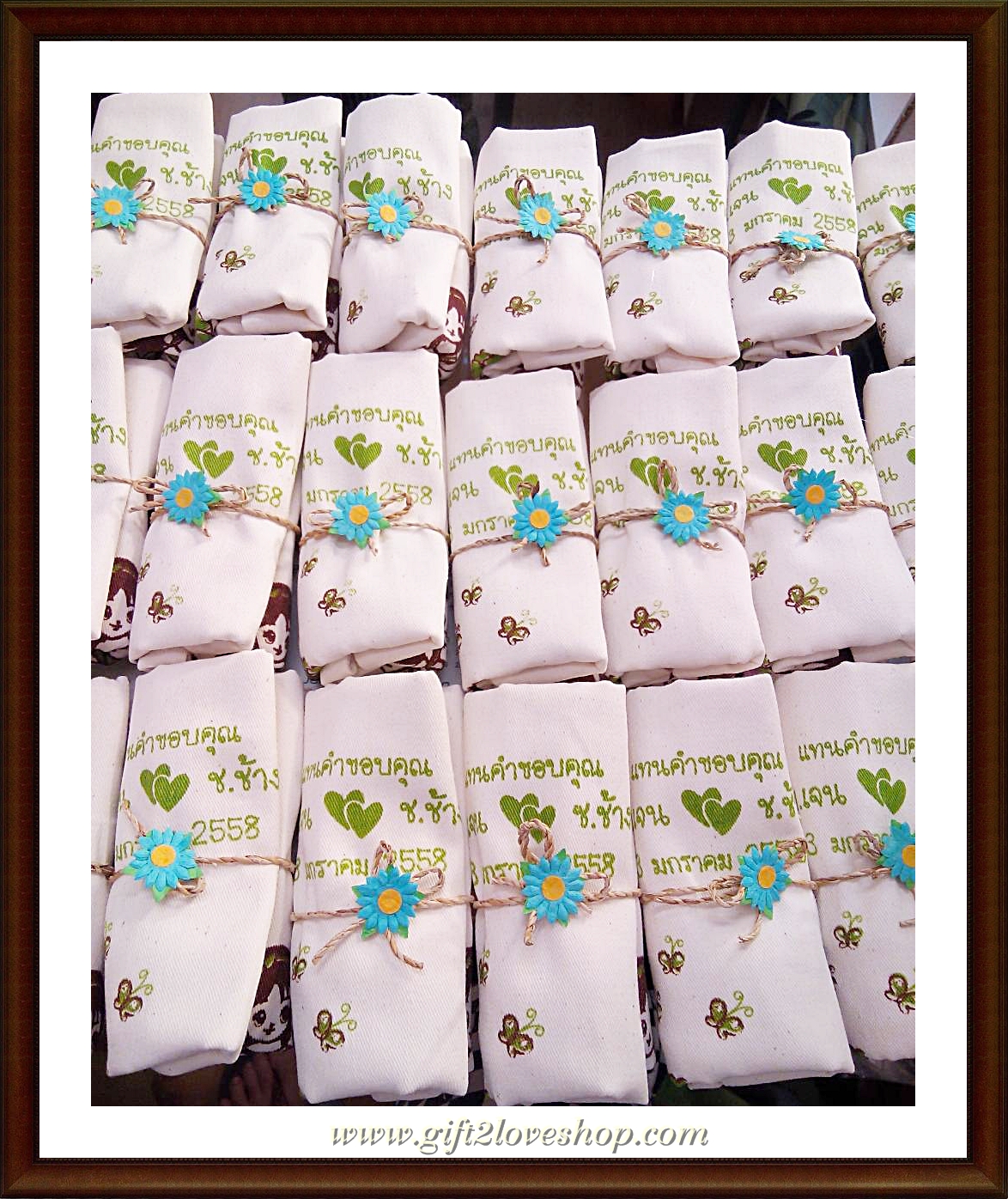 ถุงผ้าลดโลกร้อน ขนาด 9.5"x10"