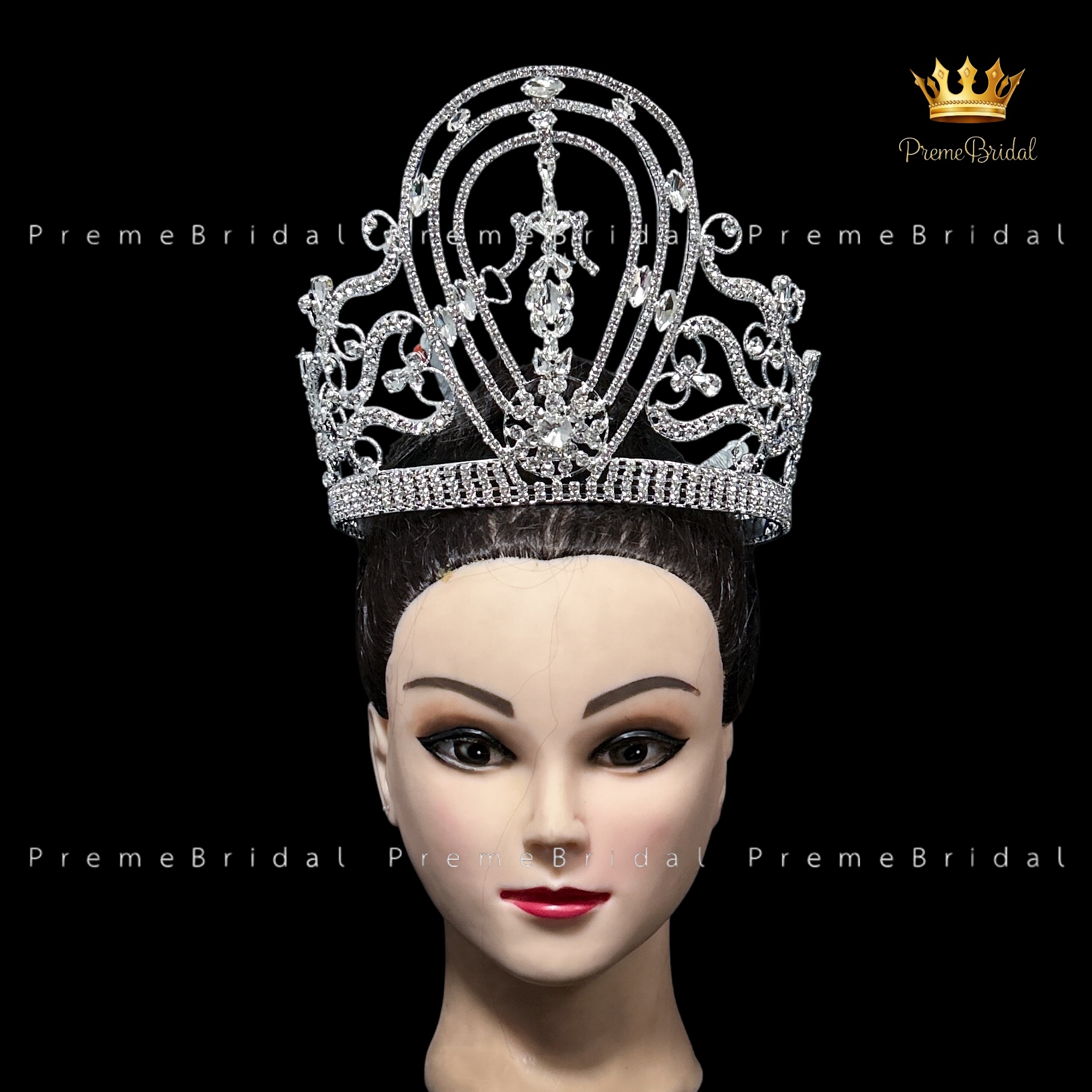 (พร้อมส่งจากไทย) มงกุฏ 134 Miss Universe รุ่นคลาสสิค งานสวย ปรับขนาดได้ ส่งจาก จ.อุบลราชธานี