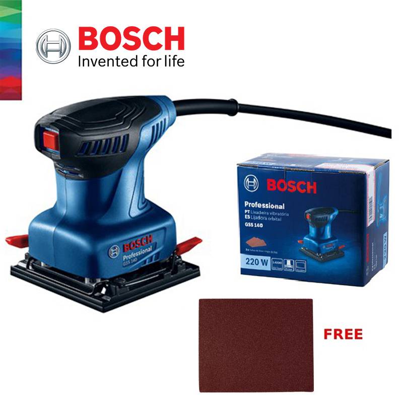 ขัดกระดาษทราย GSS140 BOSCH 06012A80K0