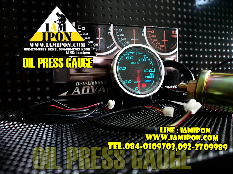Defi-ADVANCE BF 13 color Oil Press วัดแรงดันน้ำมันเครื่่อง