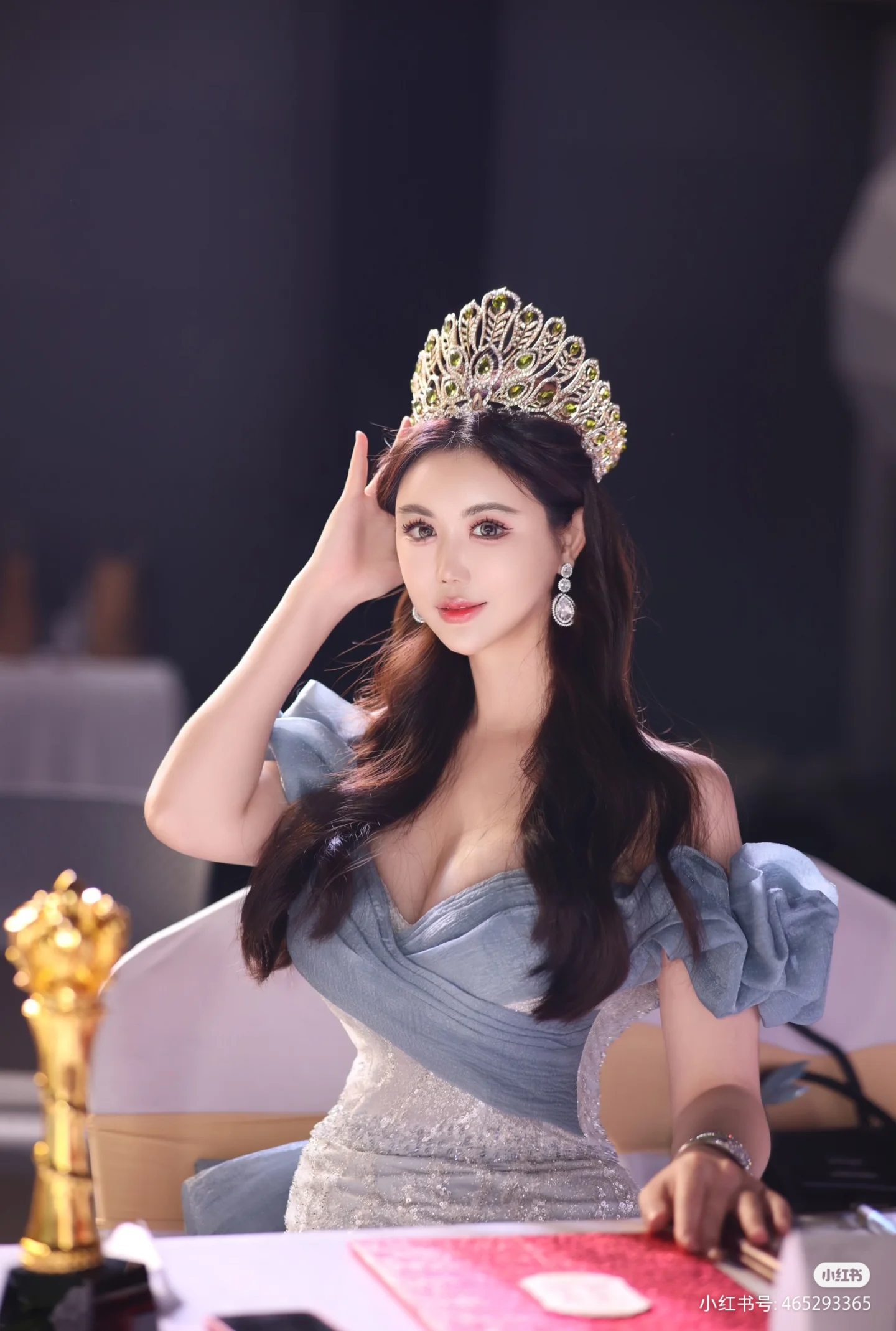 (พร้อมส่งจากไทย) มงกุฏ 126 Miss Universe Thailand 2022 งานสวย รุ่นฐานกลม ส่งด่วน ส่งจาก จ.อุบลราชธานี