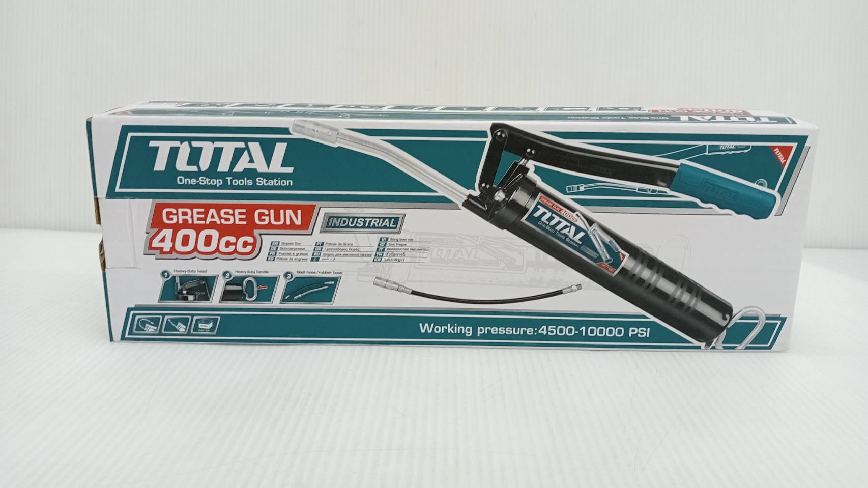 กระบอกอัดจารบี+สายอ่อน 400cc.THT111051 TOTAL