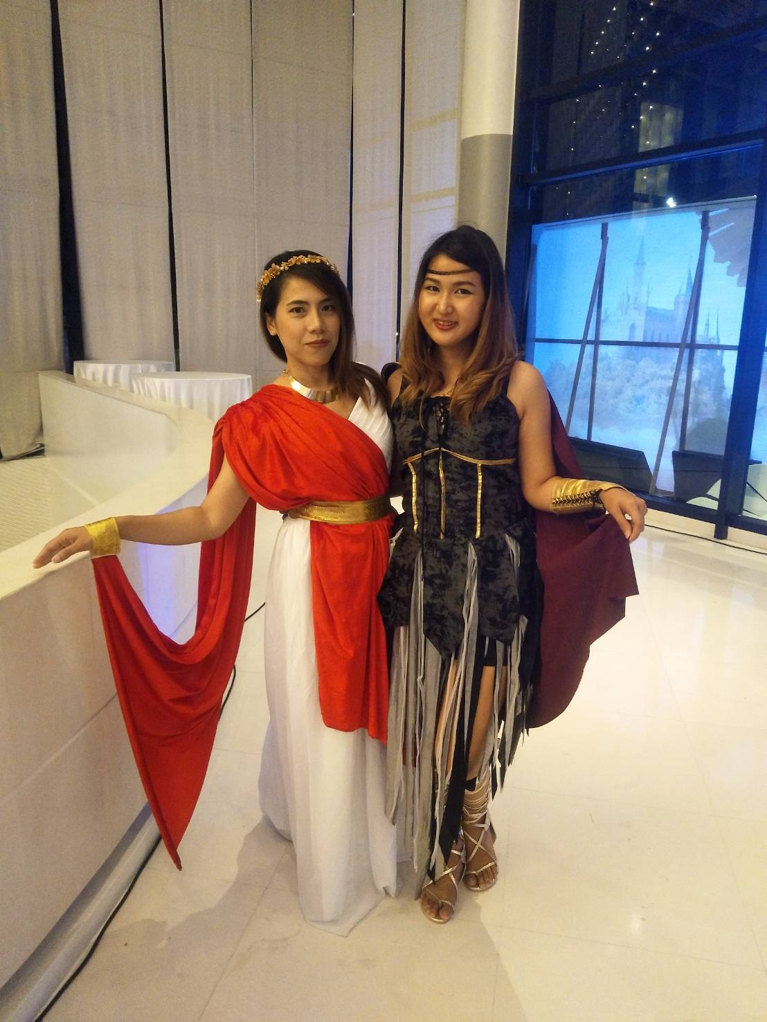 ชุดนักรบโรมันหญิง / ชุดเทพเจ้าแห่งสงคราม