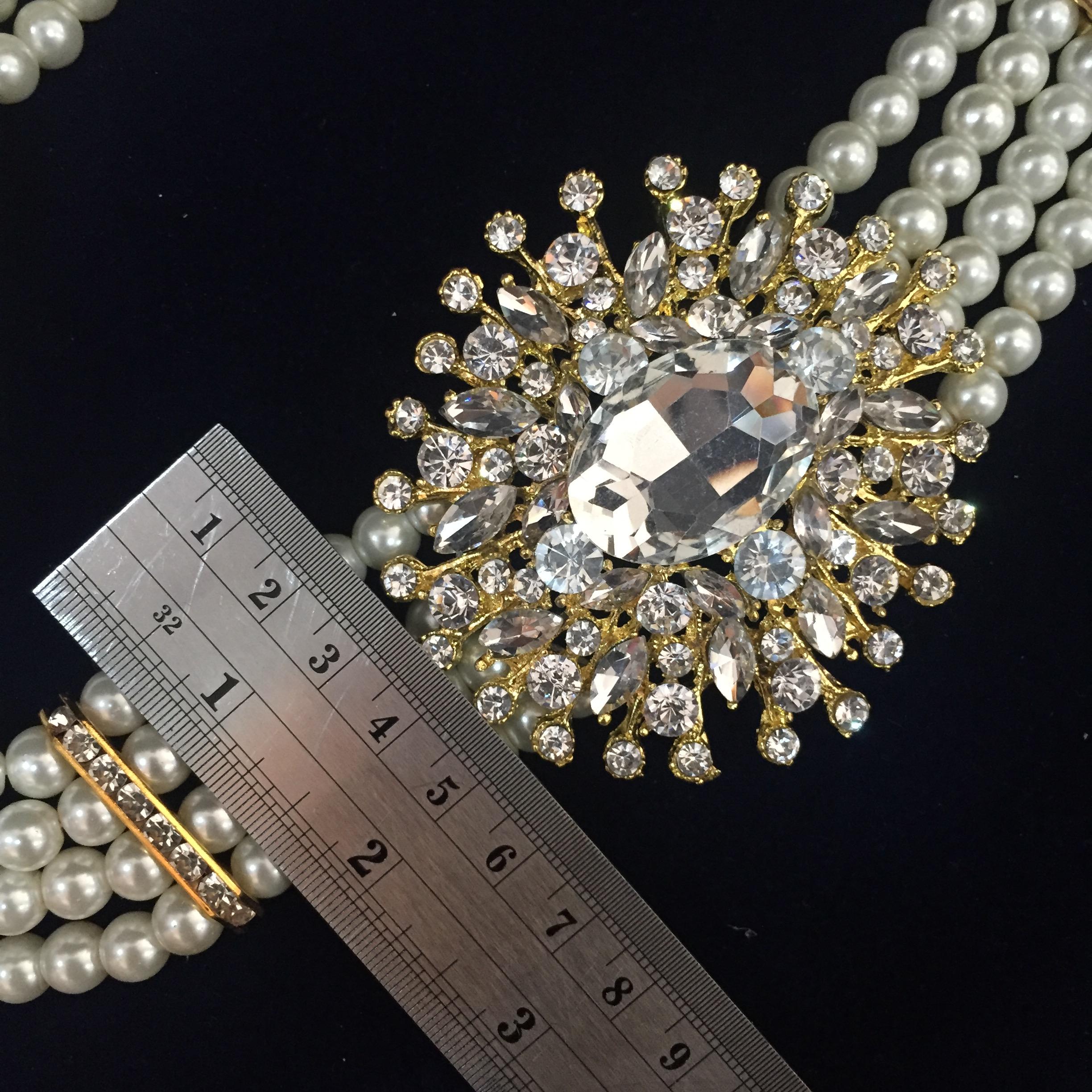 (พร้อมส่ง) เข็มขัดมุก012