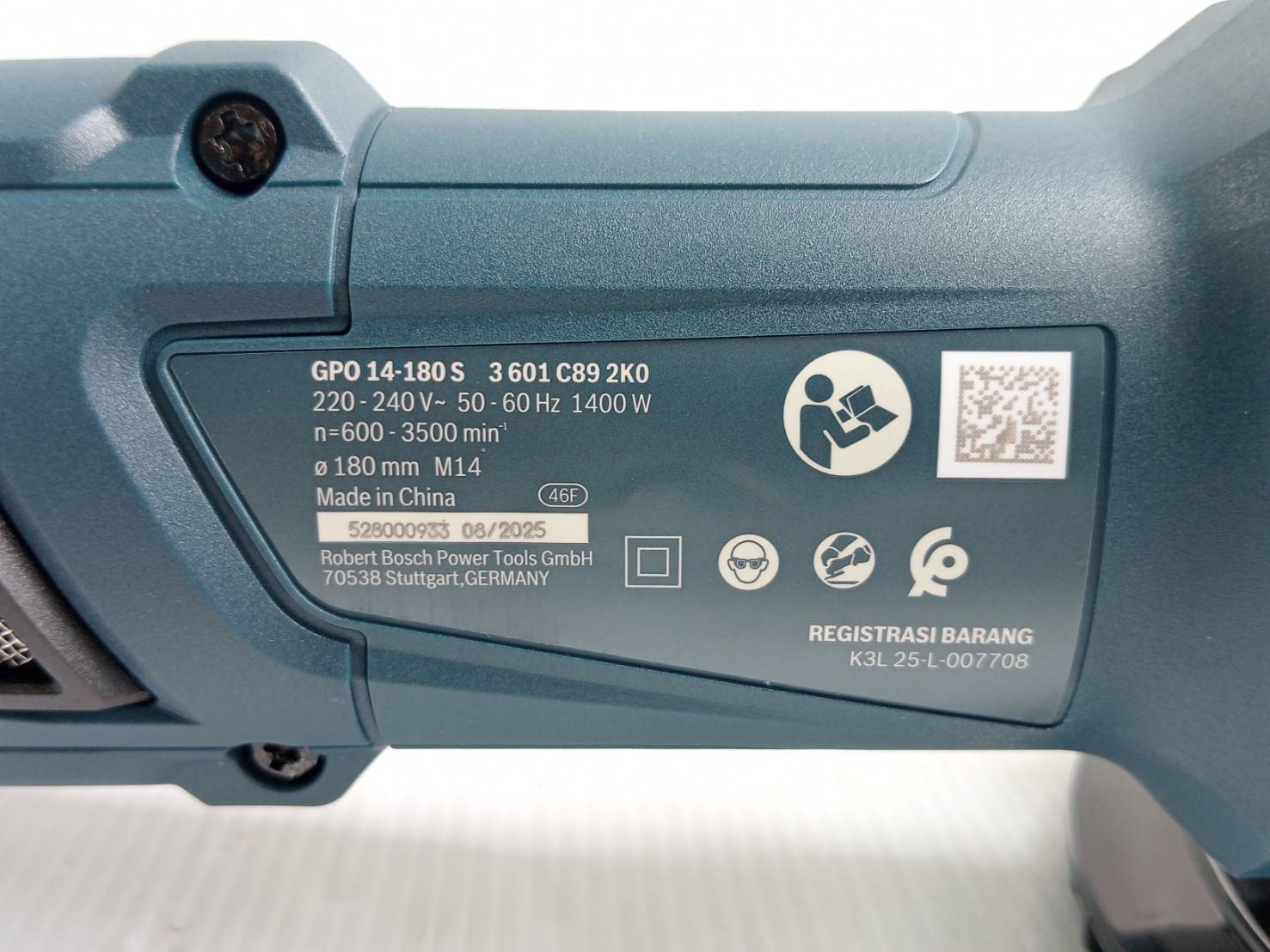 เครื่องขัดเงา ขัดสี 7นิ้ว GPO14-180S BOSCH