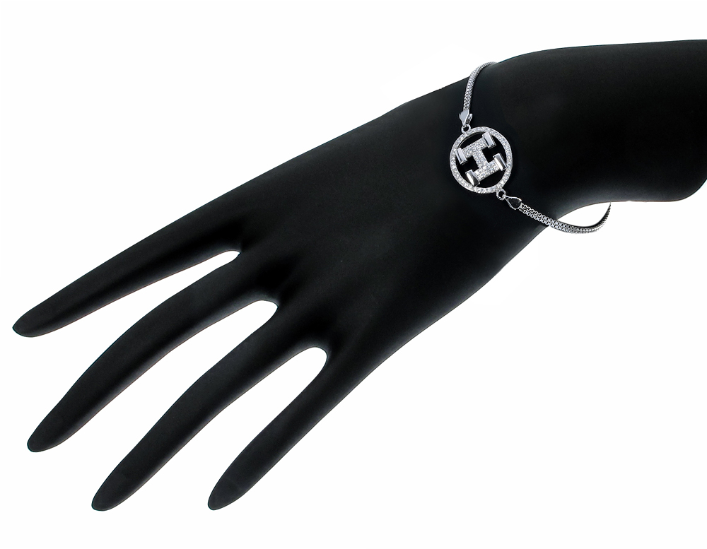 สร้อยข้อมือเงินแท้925ประดับเพรชแท้สวิส เกรดดี น้ำใส,สร้อยเพชร,สร้อยข้อมือเพชร,ราคาสร้อยเงิน,ร้านขายเครื่องประดับขายส่ง,ขายส่งเครื่องประดับ,bracelet silver925