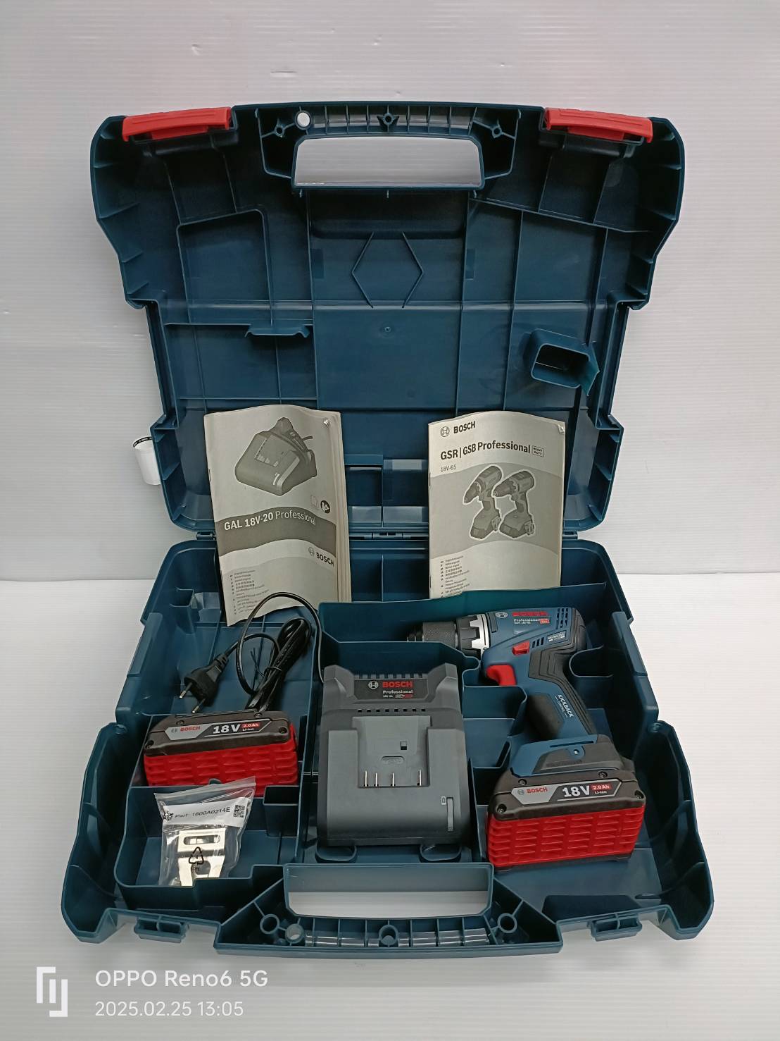 สว่านไขควงไร้สาย GSR18V-65 BOSCH