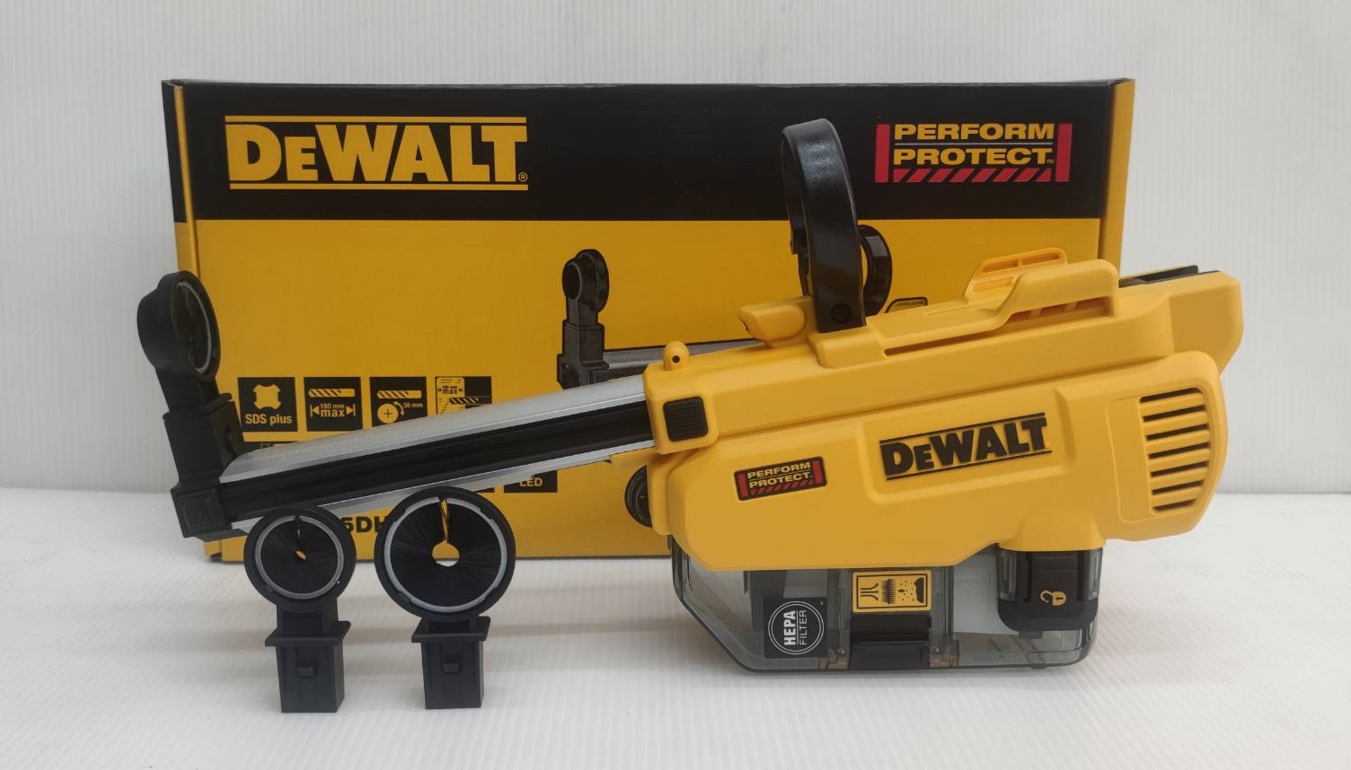 DEWALT เครื่องดูดฝุ่นสำหรับสว่านโรตารี่ไร้สายรุ่น DCH263 รุ่น DWH205DH-KR