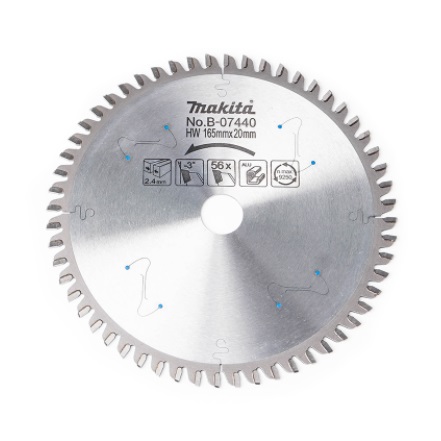 ใบเลื่อย6"x56T (อลูมิเนียม) สำหรับเครื่อง SP6000 MAKITA
