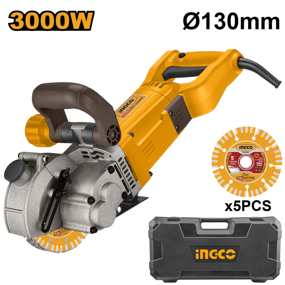 เครื่องเซาะร่องคอนกรีต5" WLC30001 INGCO