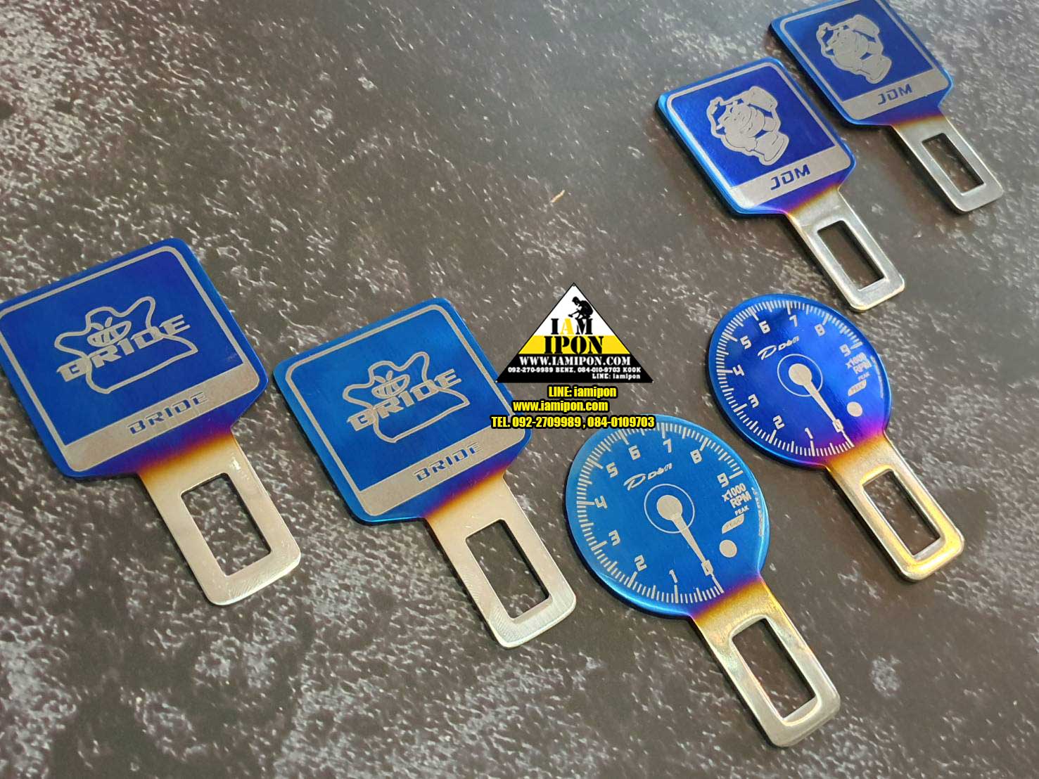 เบลท์หลอก ไทเทเนียม งานสวยๆ ใส่ได้ทุกรุ่นที่เป็นรถยนต์