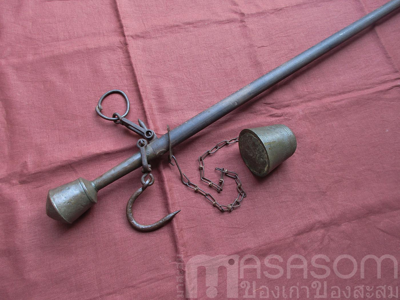 ตาชั่งโบราณขนาด 100 กิโลกรัม