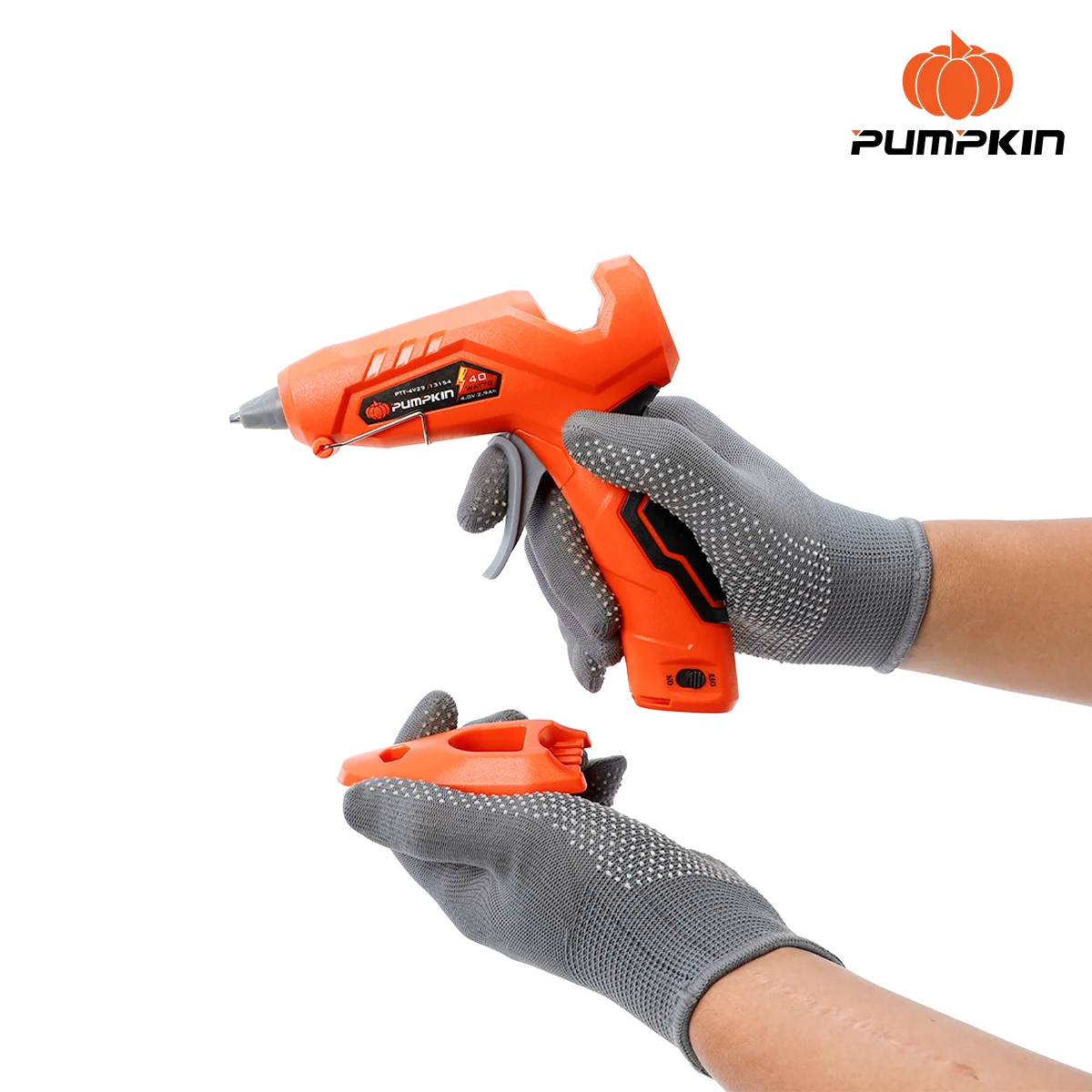 ปืนยิงกาวไร้สาย4V PTT-4V29 PUMPKIN #13154