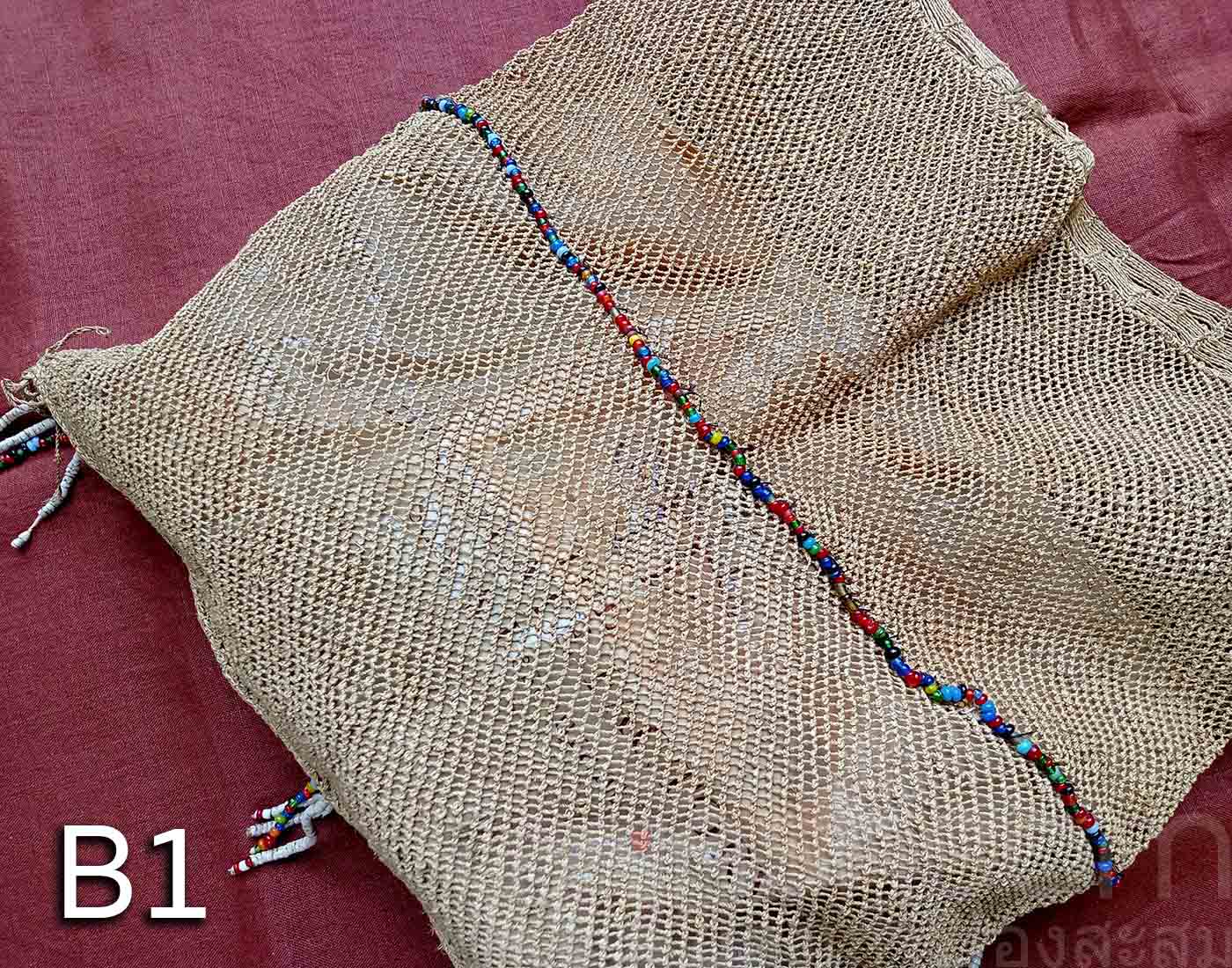 กระเป๋าถักเชือกใยกัญชง