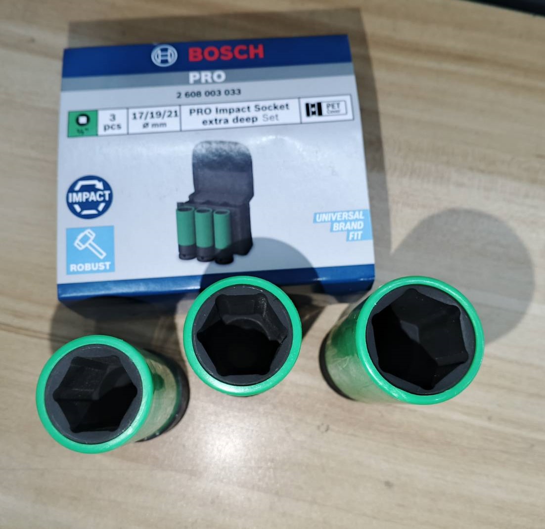 ชุดลูกบล็อกยาว3ชิ้น1/2 BOSCH 2608003033