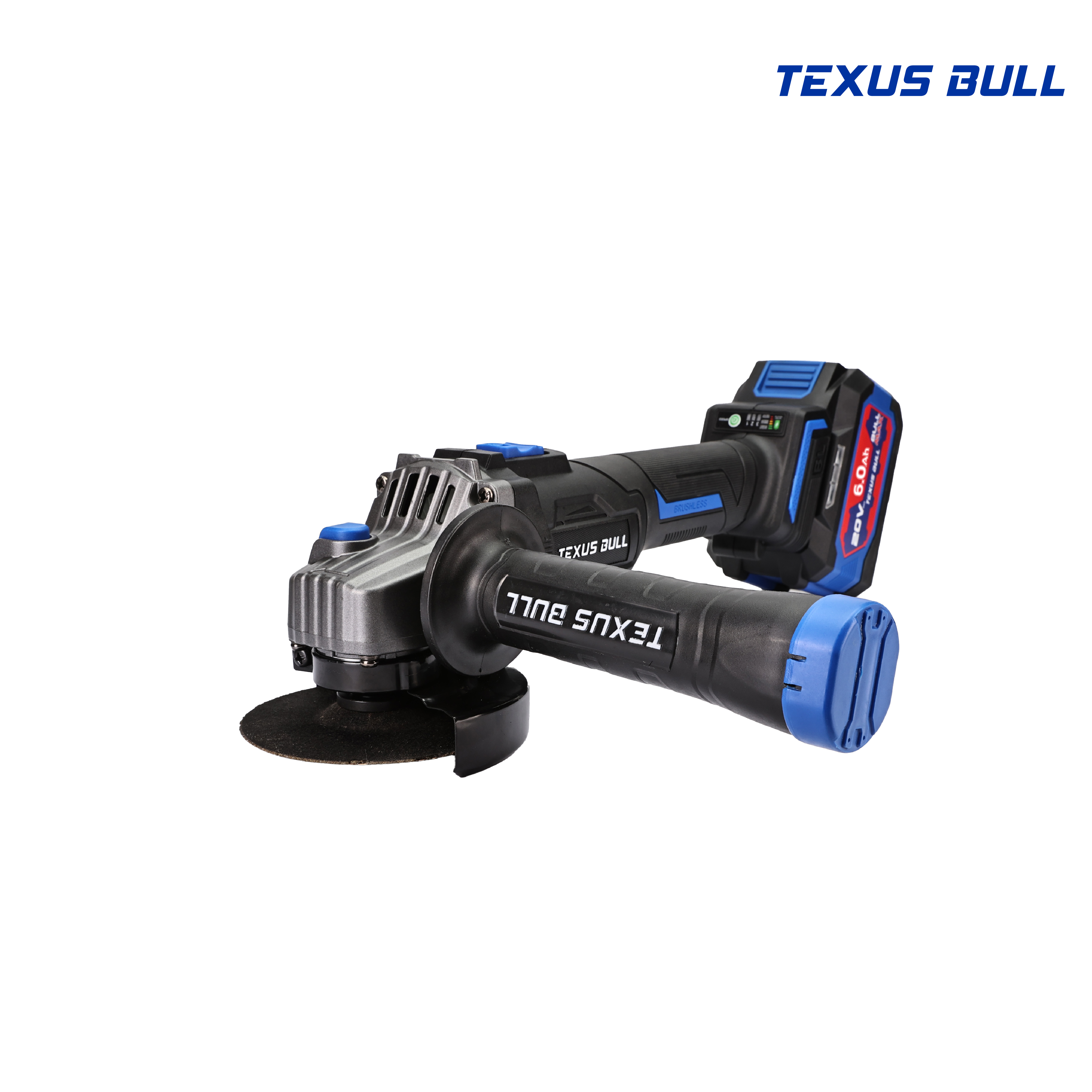 TEXUS BULL เครื่องเจียรมือไร้สาย 4นิ้ว 20V TX-9811 (ครบชุดพร้อมแบต 6.0 Ah)