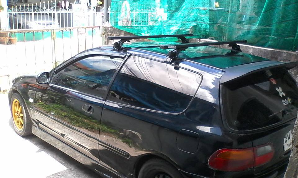 roof rack NC-01 ชุดขาจับแร็คหลังคาพร้อมคานขวาง สำหรับรถยนต์ทุกรุ่น