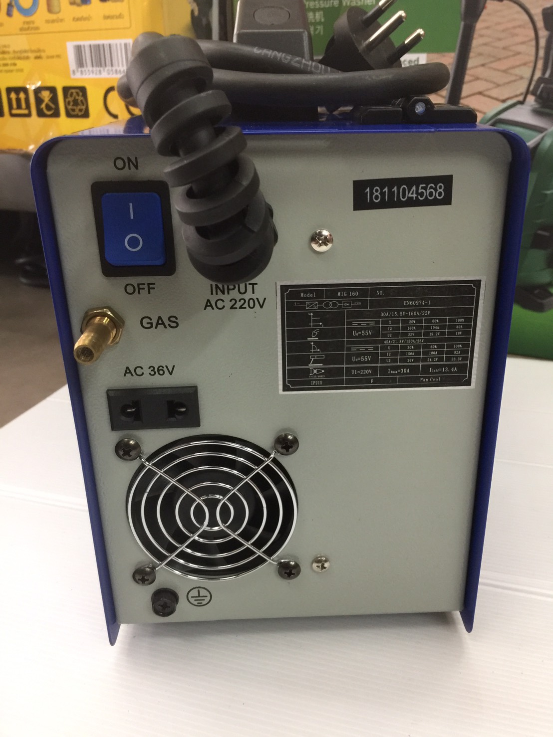 ตู้เชื่อมมิกซ์CO2 MIG160F1 SUMO