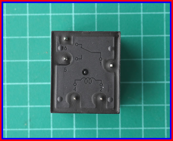 1x รีเลย์ 12Vdc ( 1 Form C) 40A/250VAC 30A/30VDC