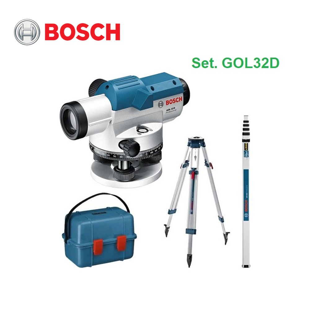 กล้องระดับ GOL32D BOSCH+ ขาตั้ง+ไม้สต๊าฟ 06159940RH