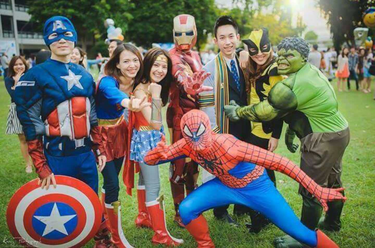 ชุดไอรอนแมน แบบกล้าม