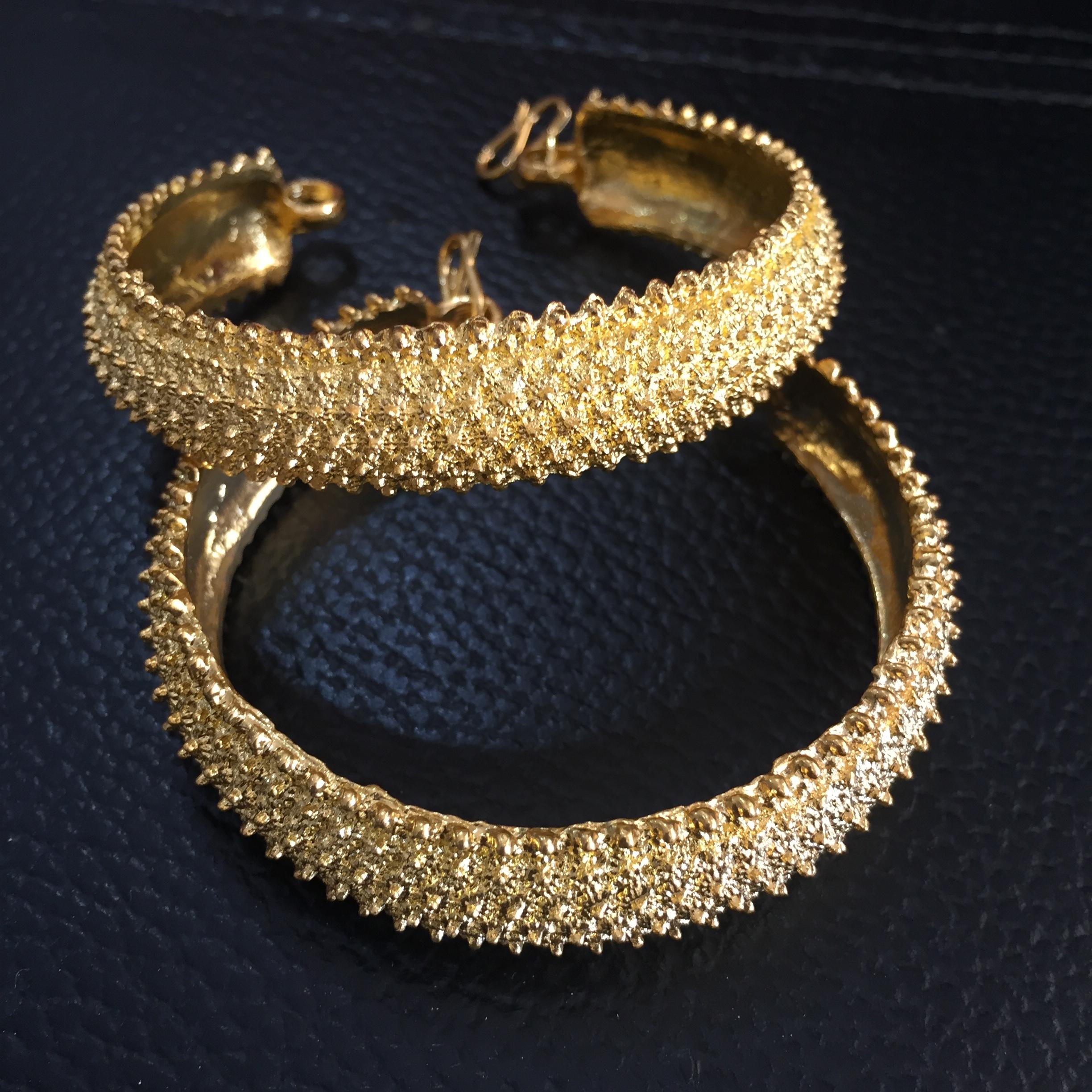 (พร้อมส่ง) กำไลทองขายเป็นคู่ 015