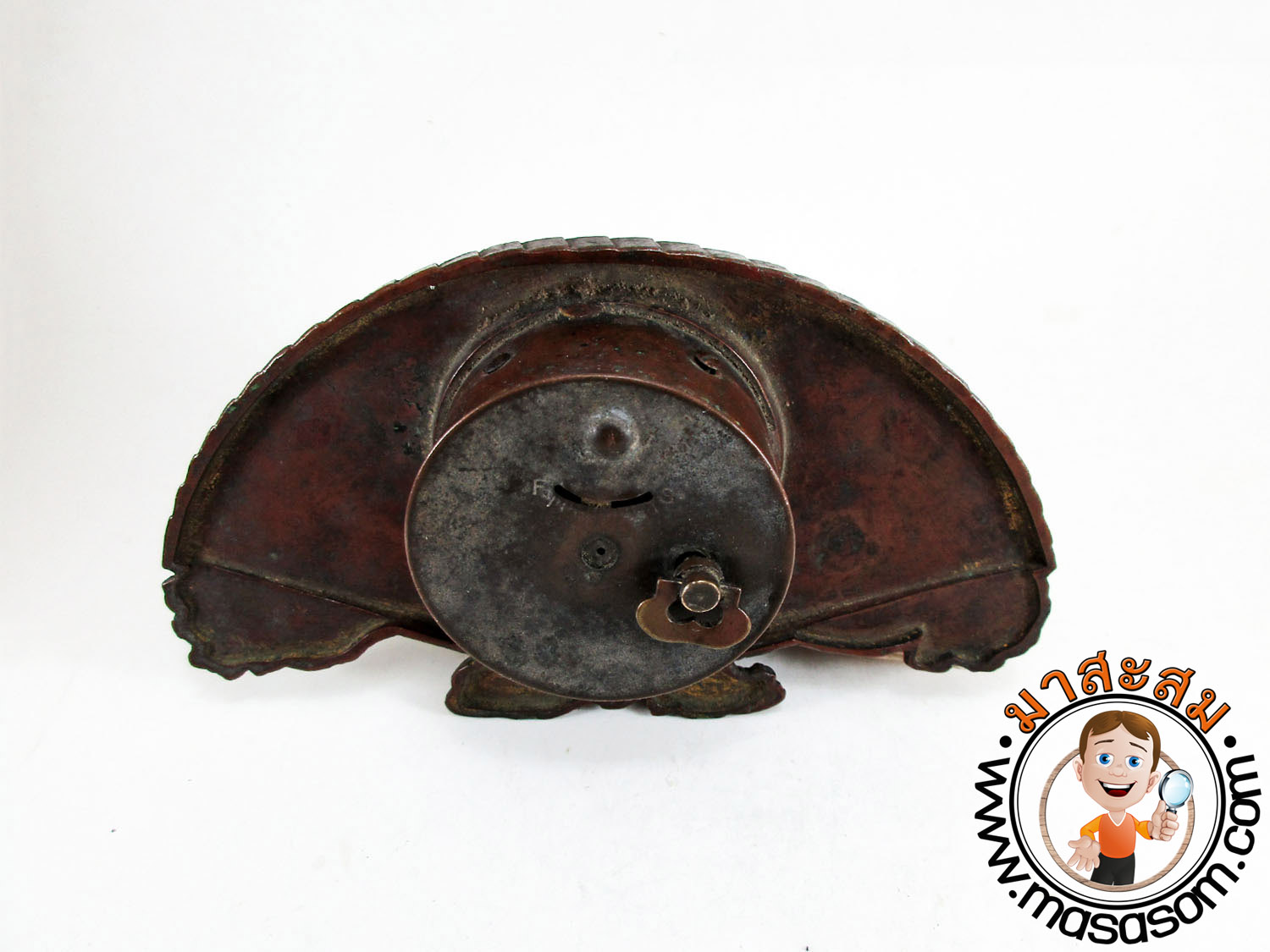 นาฬิกาทองเหลืองเก่า