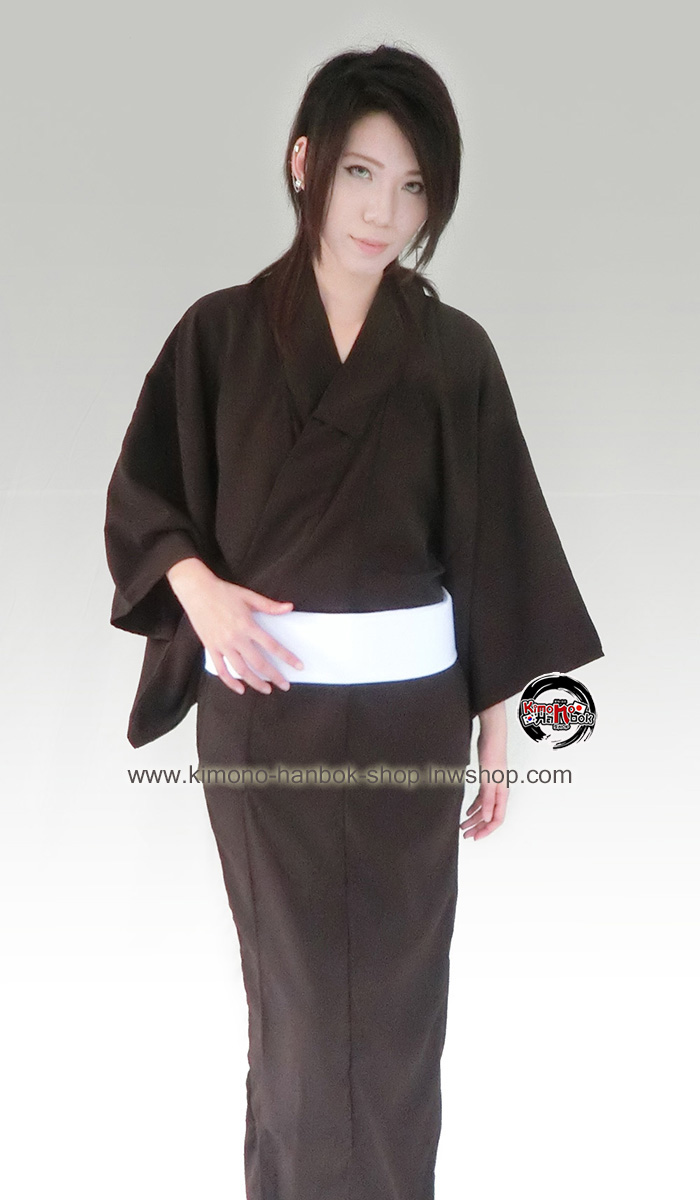 ชุดยูกาตะชายสีน้ำตาล02