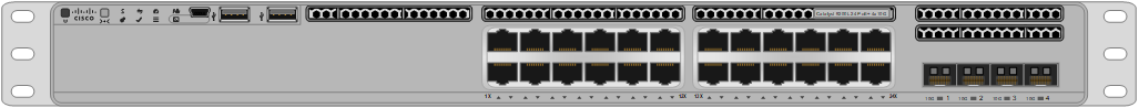 C9200L-24P-4X-A Switch Cisco Catalyst 9200L 24-port data only, 4 x 10G ,Network Advantage