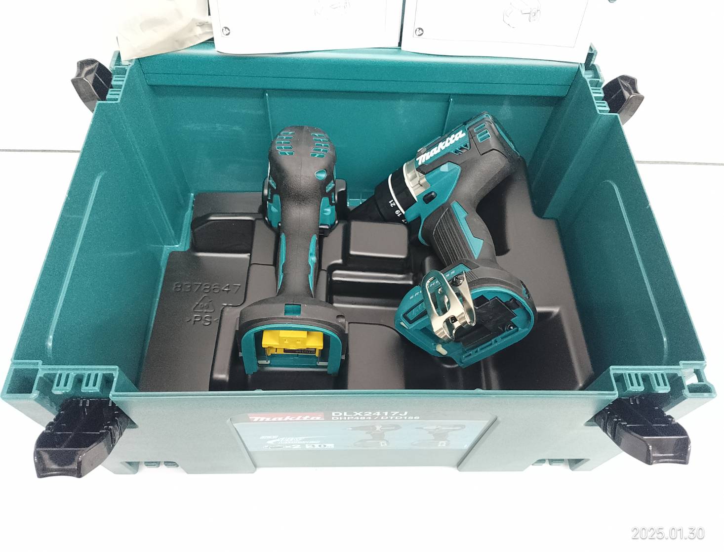 COMBO KIT 18V MAKITA DLX2417Z (DHP484Z+DTD156Z)