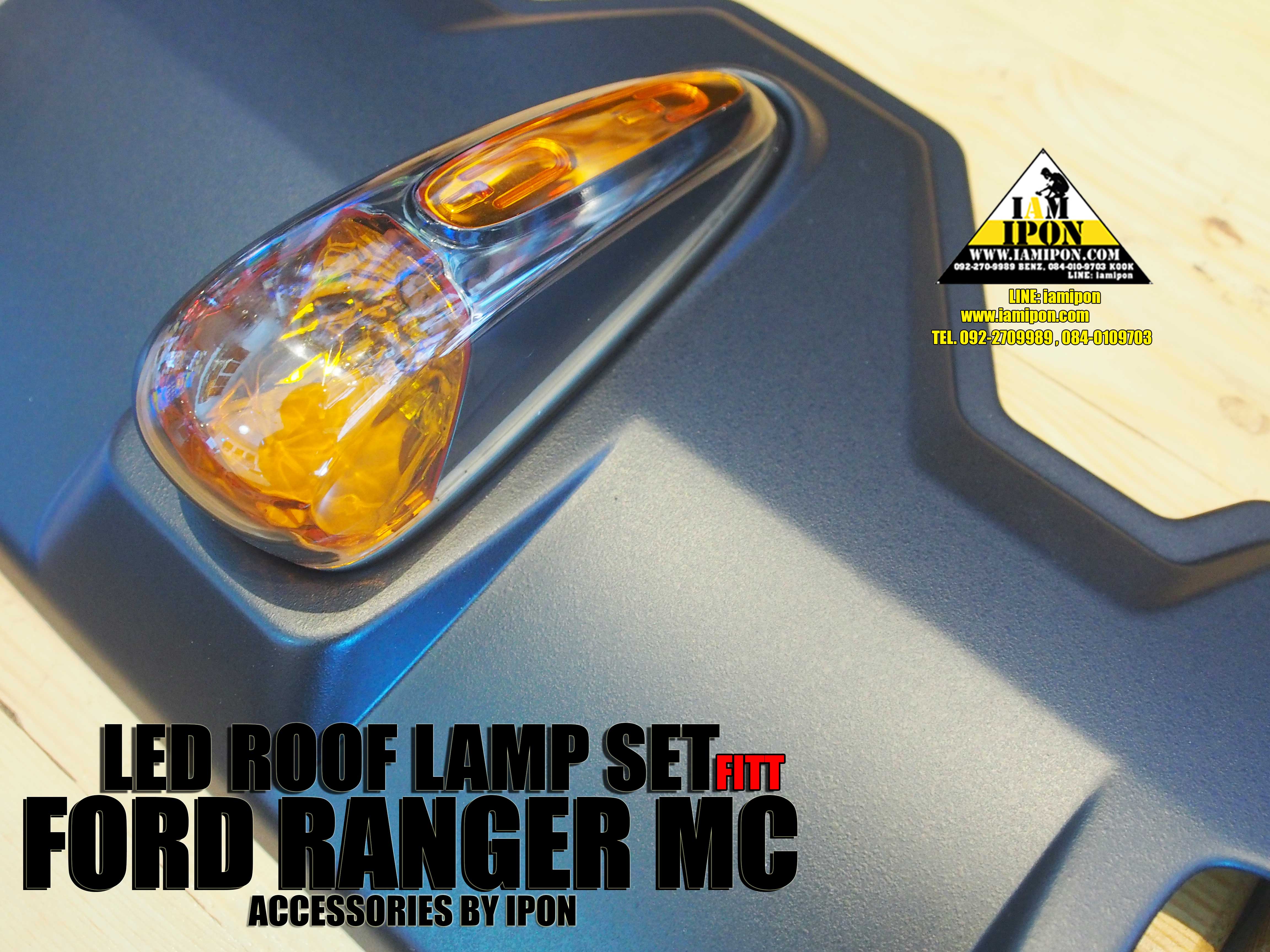 LED ROOF LAMP SET FOR FORD RANGER MC FITT ไฟหลังคาฟอร์ดเรนเจอร์ MC FITT