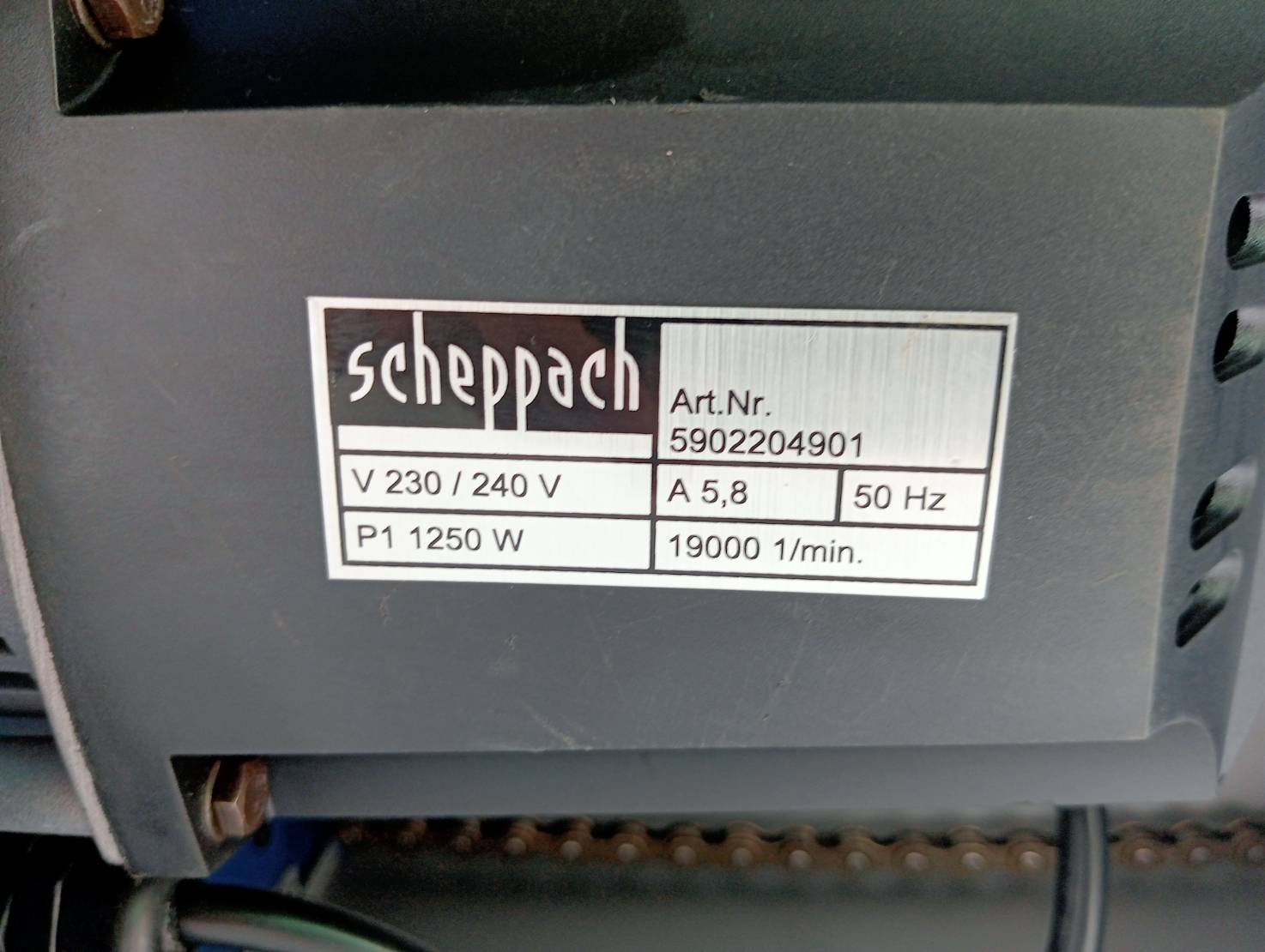 เครื่องไส-รีดไม้ 2IN1 8" HMS850 SCHEPPACH