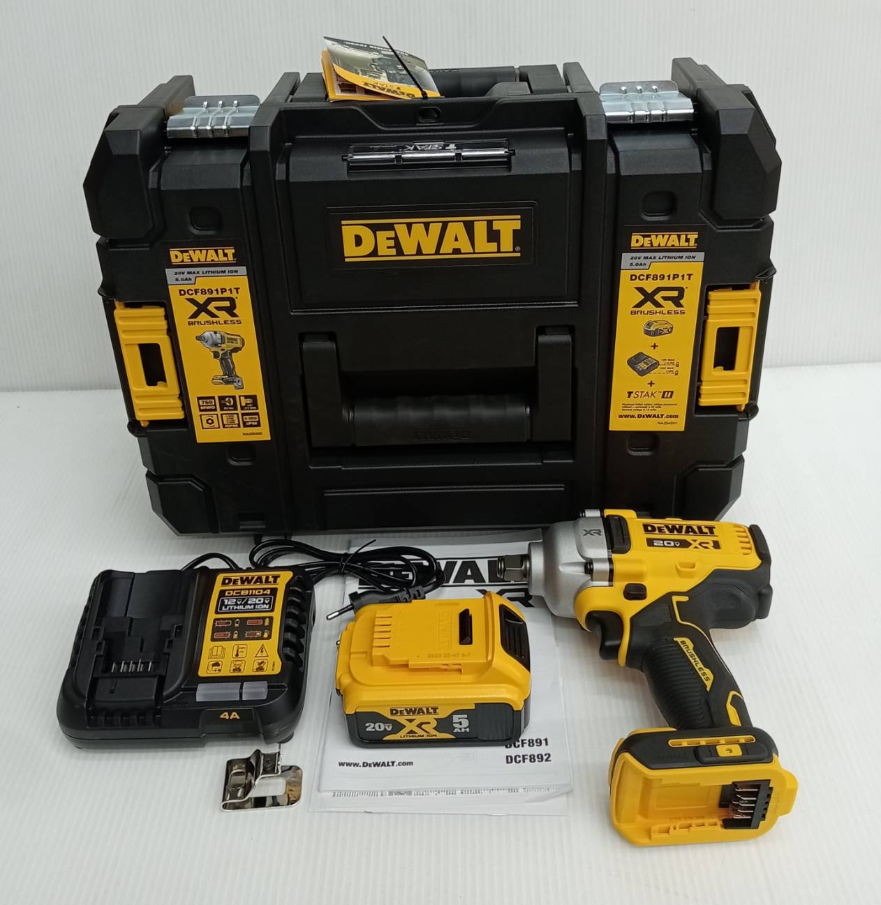 บล็อก1/2ไร้สาย20V DCF891P1T DEWALT
