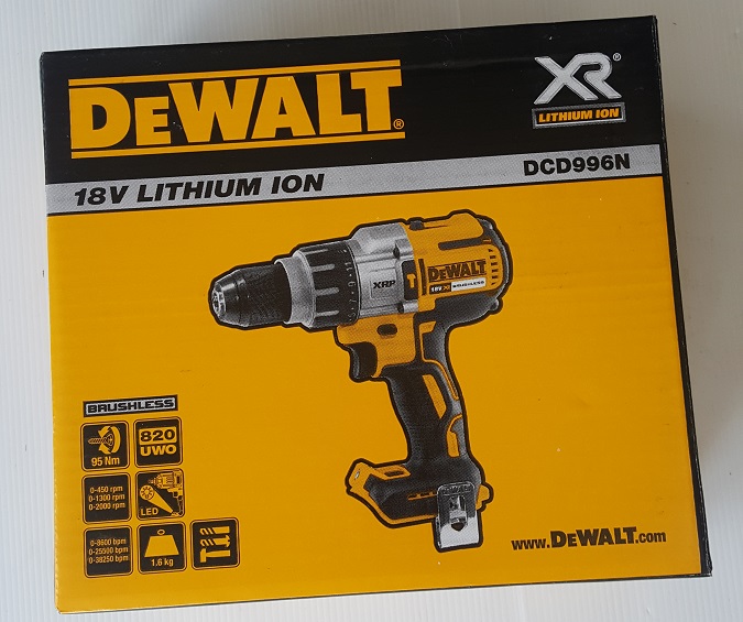 สว่านกระแทกไร้สาย18V DCD996N DEWALT