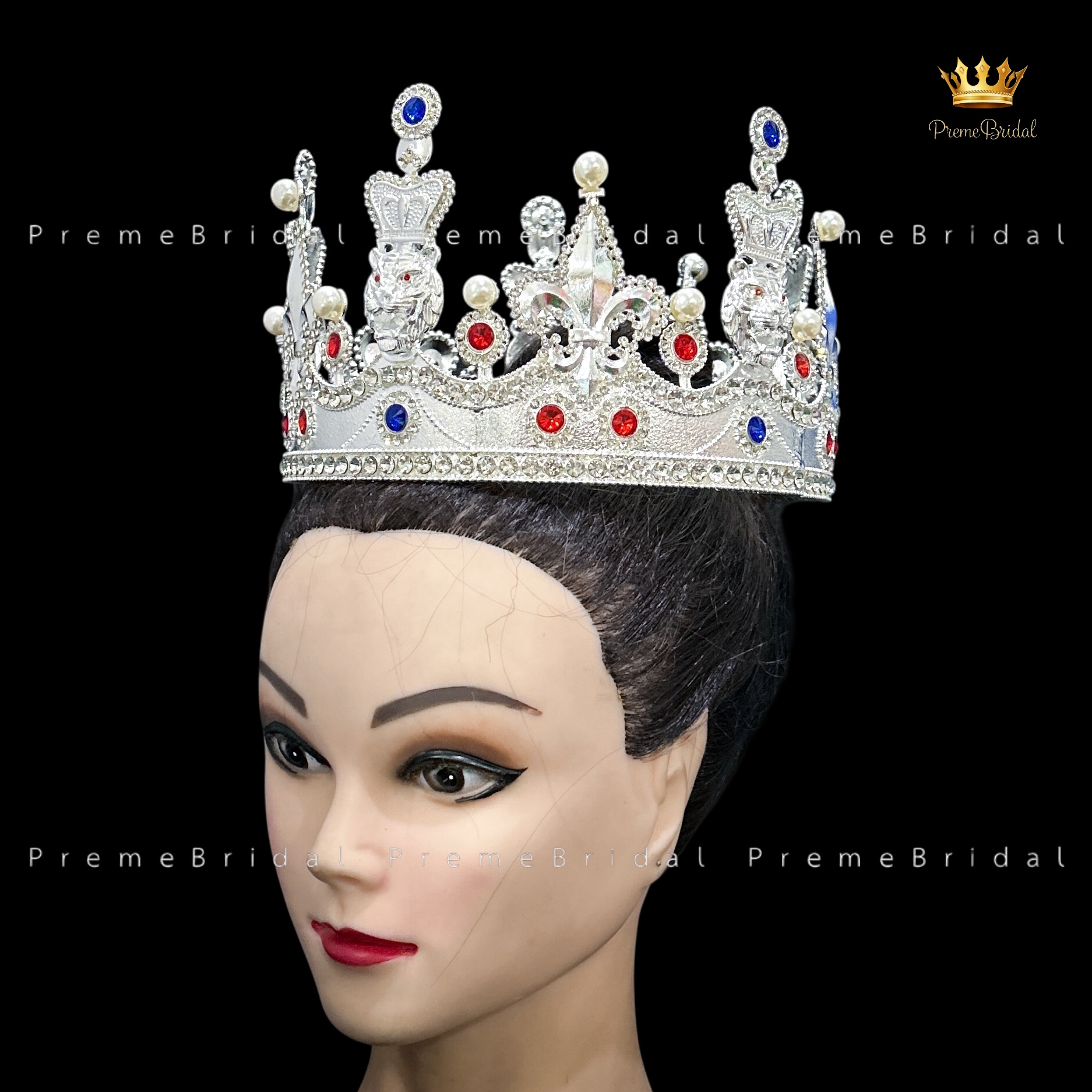 (พร้อมส่ง) มงกุฏผู้ชาย 107 สีเงิน งานเจ้าชาย งานพระราชา การประกวด สินค้าพร้อมส่ง ไม่ต้องรอนาน งานพรีเมี่ยม ส่งด่วนจาก จ.อุบลราชธานี