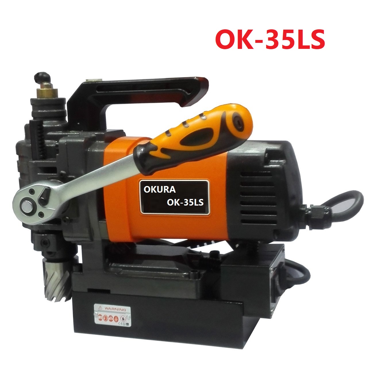 สว่านแม่เหล็กแบบนอน OK-35LS OKURA