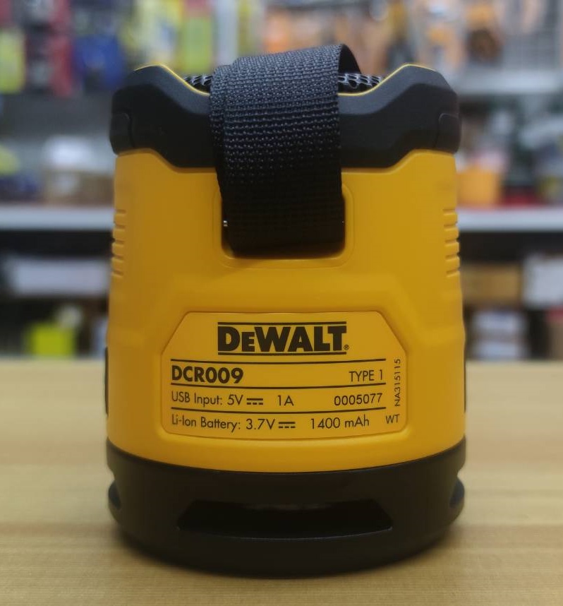 ลำโพง Bluetooth DCR009 DEWALT
