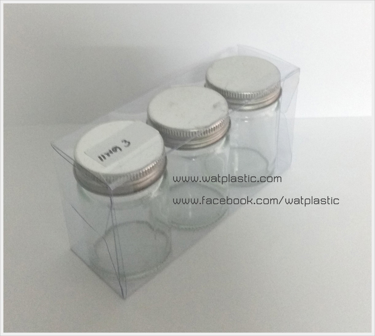กล่องยาหม่อง แพค 3 ขนาด 7 x 13.4 x 4.5 cm