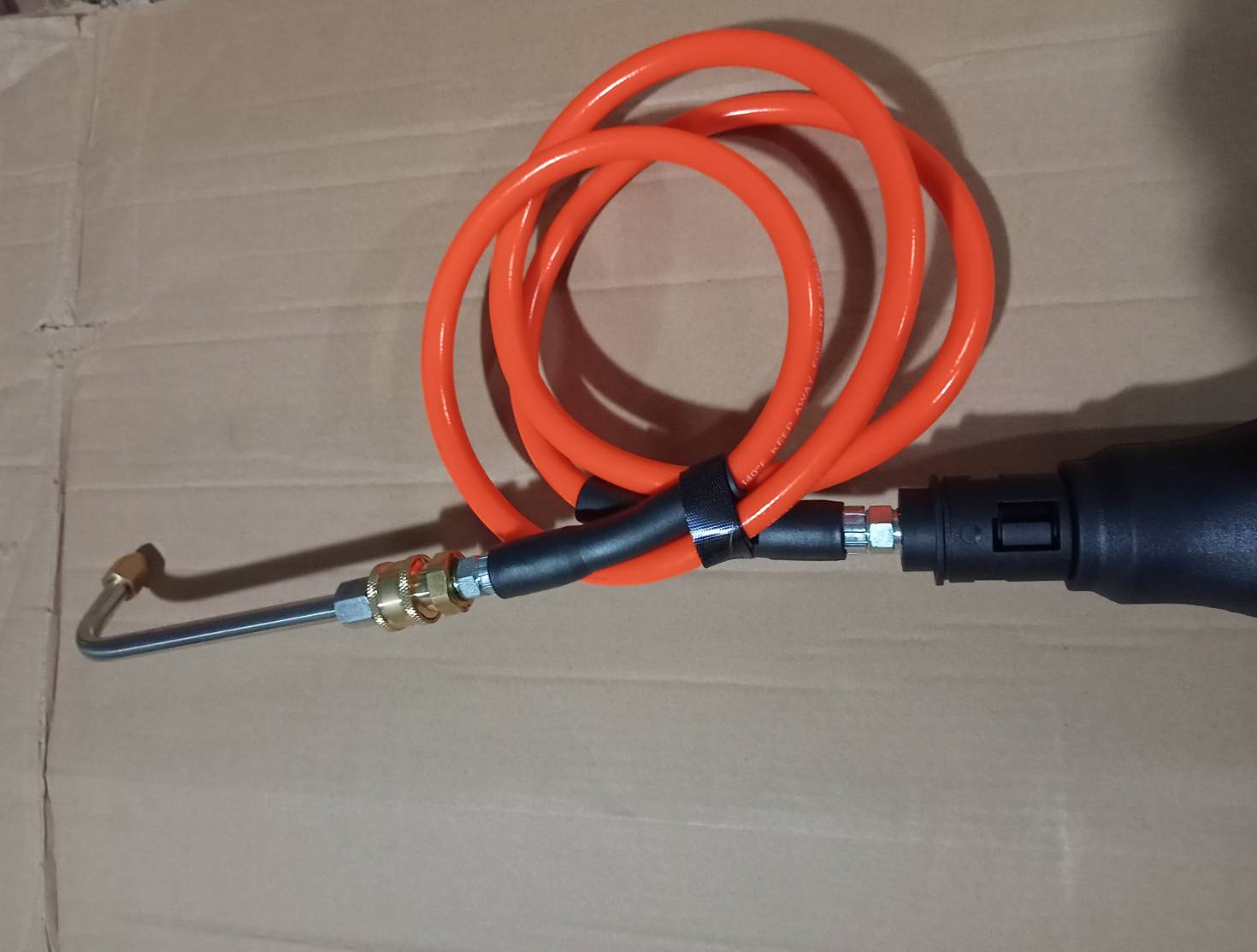 ชุดหัวฉีดล้างแอร์พร้อมสายฉีดแรงดันสูงครบชุด PTT-AC70WGB PUMPKIN #42221