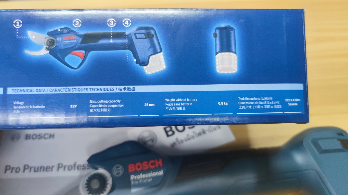 กรรไกรตัดกิ่งไร้สาย Pro Pruner BOSCH SOLO