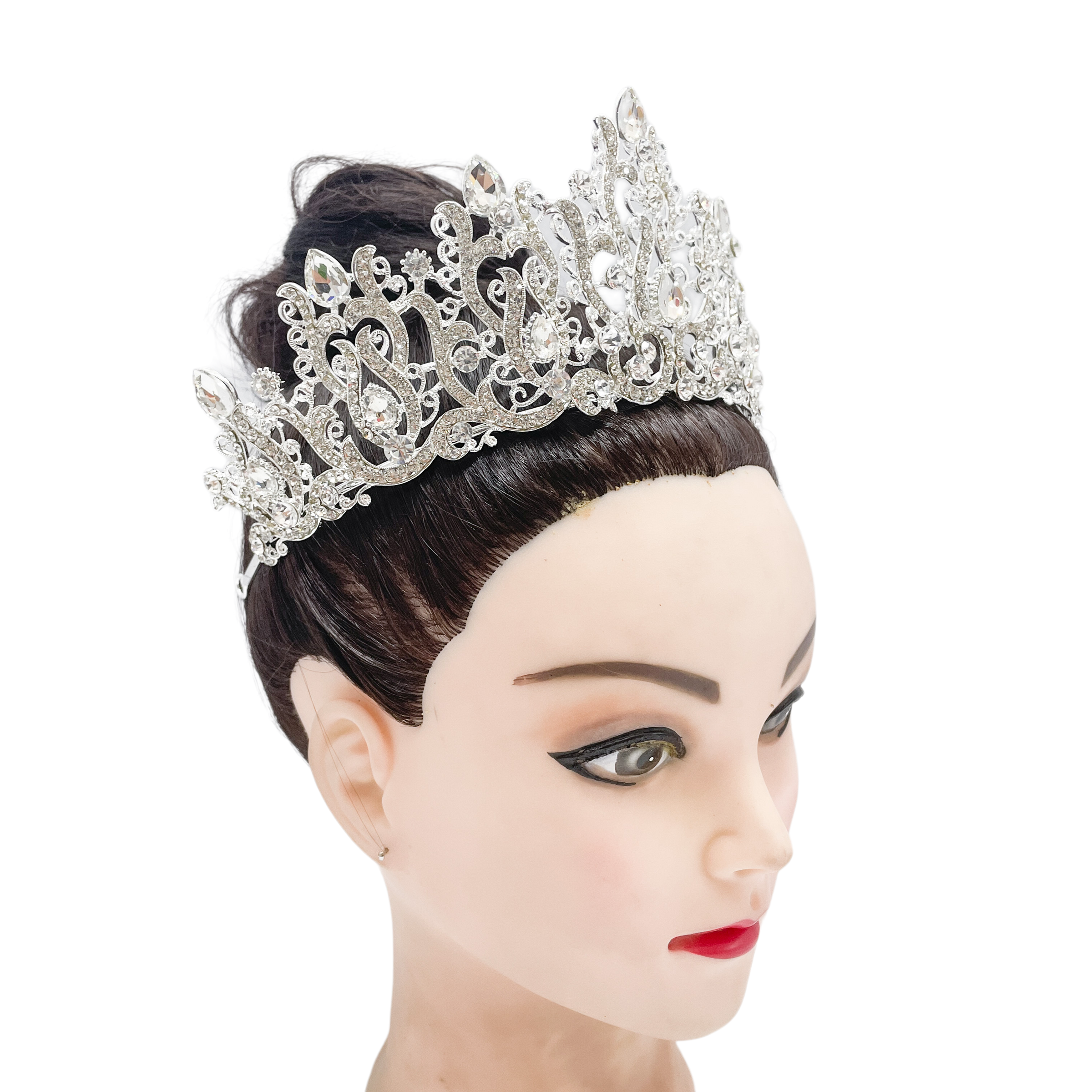 (พร้อมส่ง) เทียร่า 376 งานสวย ปราณีต QCเพชรทุกเม็ด สินค้าพร้อมส่งจากไทย